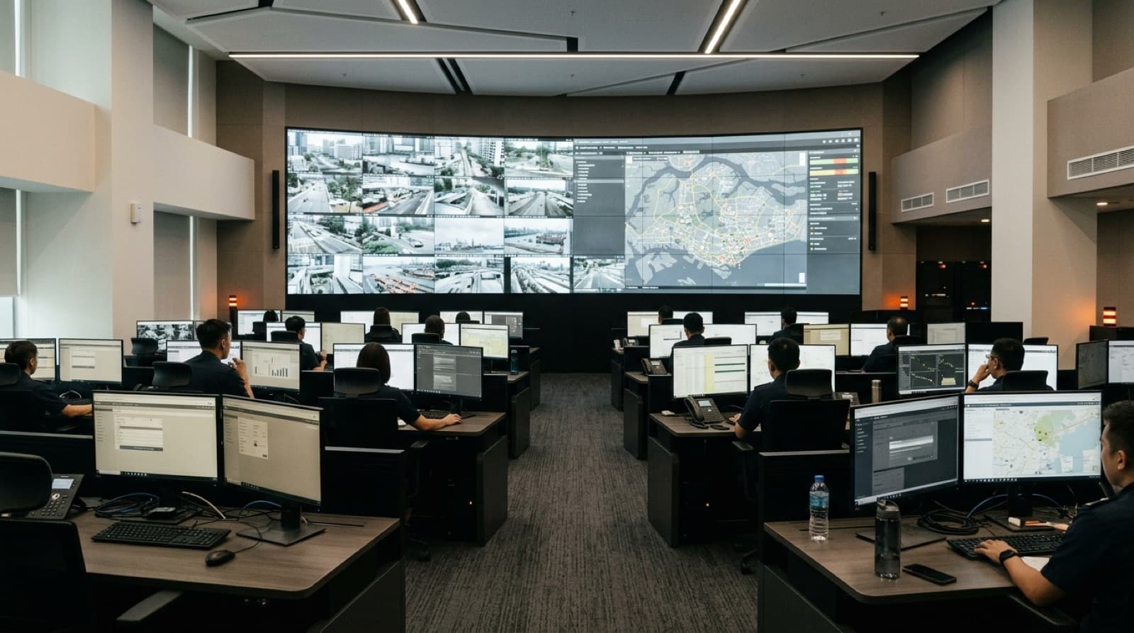 Joint operations wall during a major incident