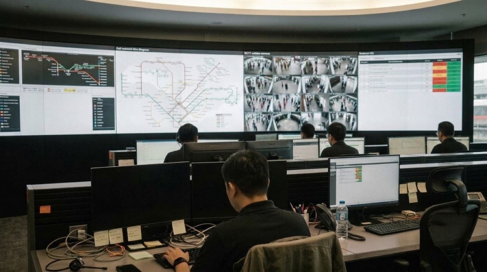 Transport operations command centre running Sirius C3